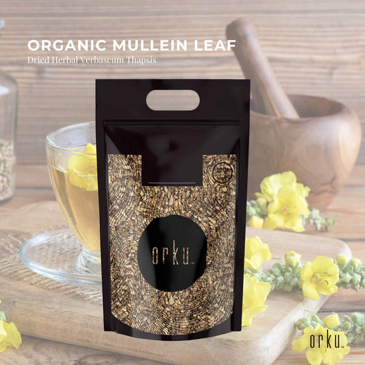 1Kg Organic Mullein Leaf - Dried Herbal Verbascum Thapsis-1